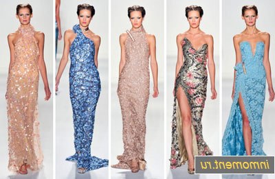 Модні вечірні сукні весна 2014